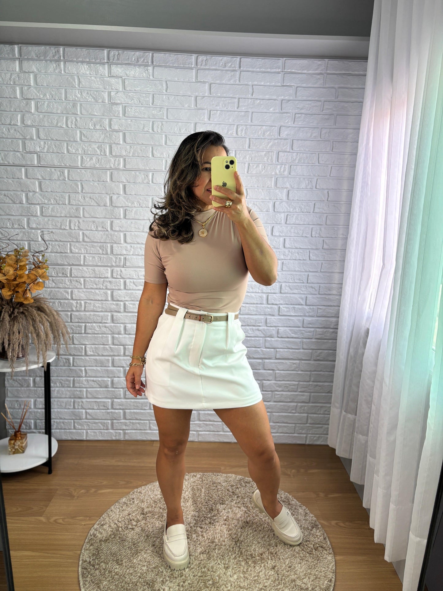 T-shirt Slim | Nude