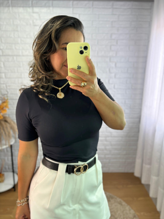 T-shirt Slim | Preto